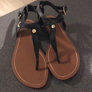 New Ralph Lauren black sandals